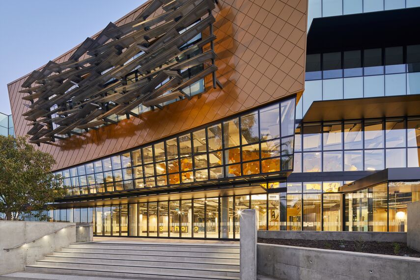 CW 60-SC Façades - Belmont Hub located in Perth, Australia