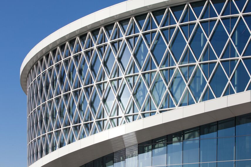 ConceptSystem 77 Windows and ConceptWall 50 Façades - Barco One Campus located in Kortrijk, Belgium