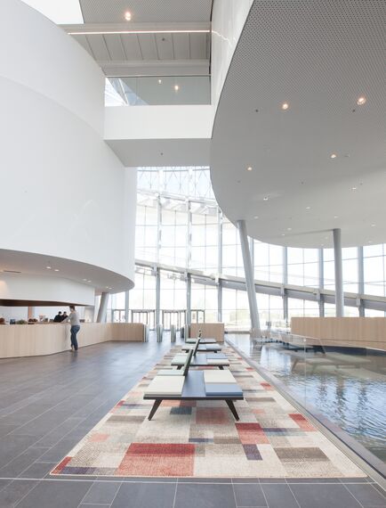 ConceptSystem 77 Windows and ConceptWall 50 Façades - Barco One Campus located in Kortrijk, Belgium