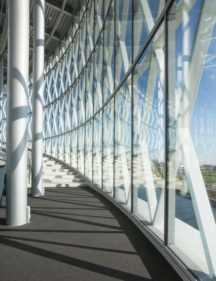 ConceptSystem 77 Windows and ConceptWall 50 Façades - Barco One Campus located in Kortrijk, Belgium