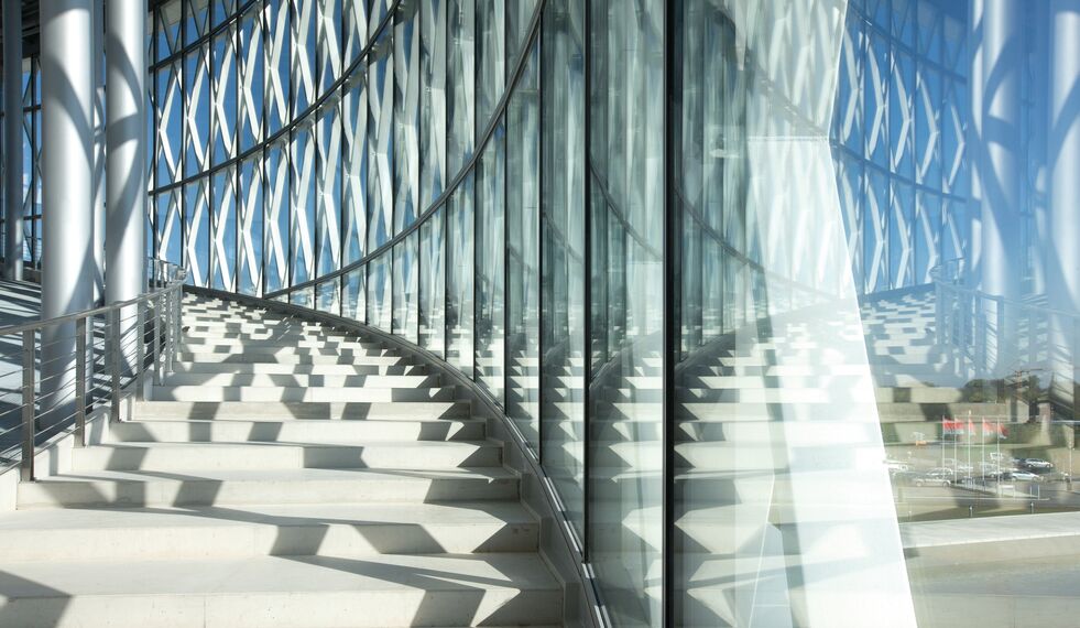 ConceptSystem 77 Windows and ConceptWall 50 Façades - Barco One Campus located in Kortrijk, Belgium