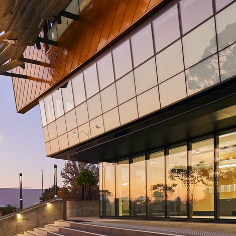 CW 60-SC Façades - Community centre Belmont Hub located in Perth, Australia