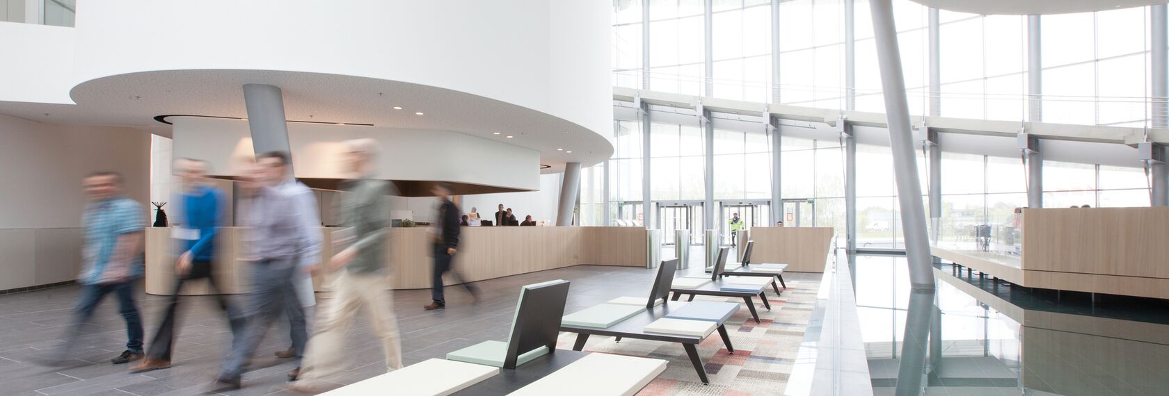 ConceptSystem 77 Windows and ConceptWall 50 Façades - Barco One Campus located in Kortrijk, Belgium