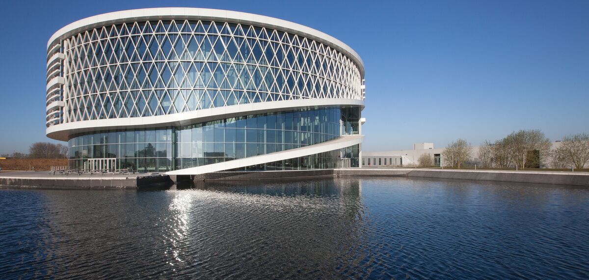 ConceptSystem 77 Windows and ConceptWall 50 Façades - Barco One Campus located in Kortrijk, Belgium