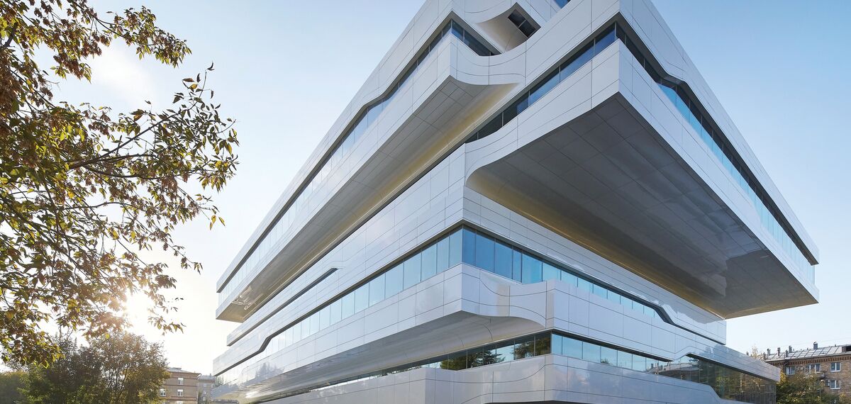 ConceptFolding 77 Sliding & Folding, ConceptSystem 77 Windows and CW 50-SC Façades - Dominion Tower located in Moscow, Russia