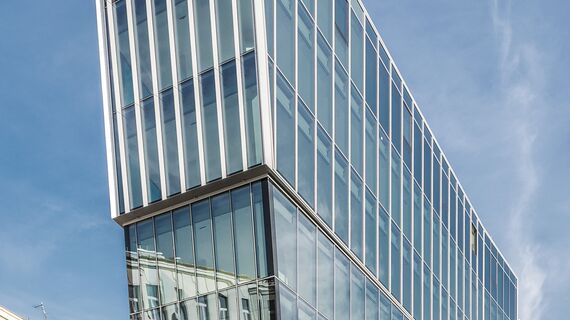 ConceptPatio 155 Sliding & Folding and CW 50-HI Façades - Office building The Nest located in Warsaw, Poland